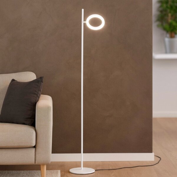 Piantana moderna gea luce gpib31 led alluminio dimmerabile orientabile - Gea Luce