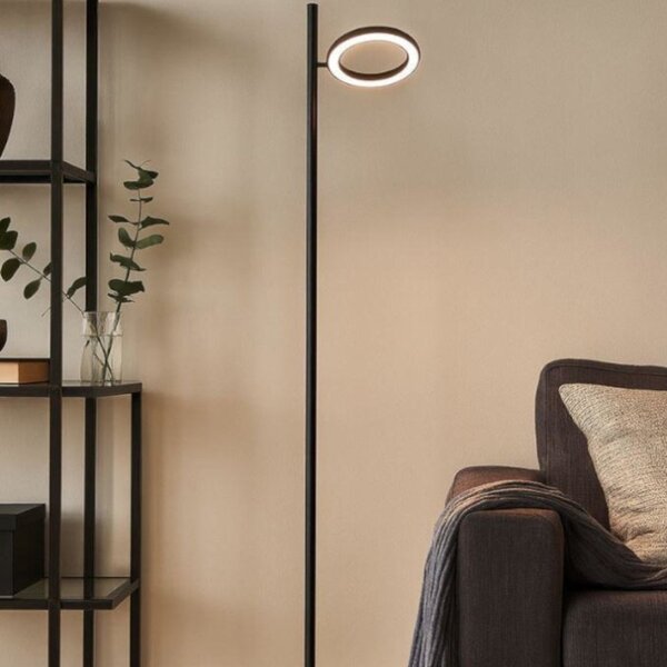Piantana moderna gea luce gpin31 led alluminio dimmerabile orientabile - Gea Luce
