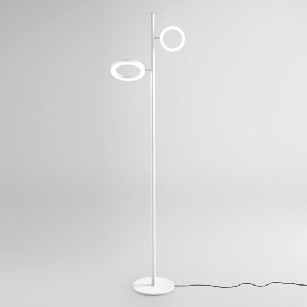 Piantana moderna gea luce gpib32 led alluminio dimmerabile orientabile - Gea Luce