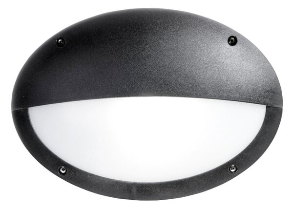 Applique esterno top light monza ne e27 led ip66 resina - Top Light
