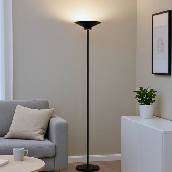 Piantana moderna gea luce gpin10 led alluminio vetro dimmerabile - Gea Luce