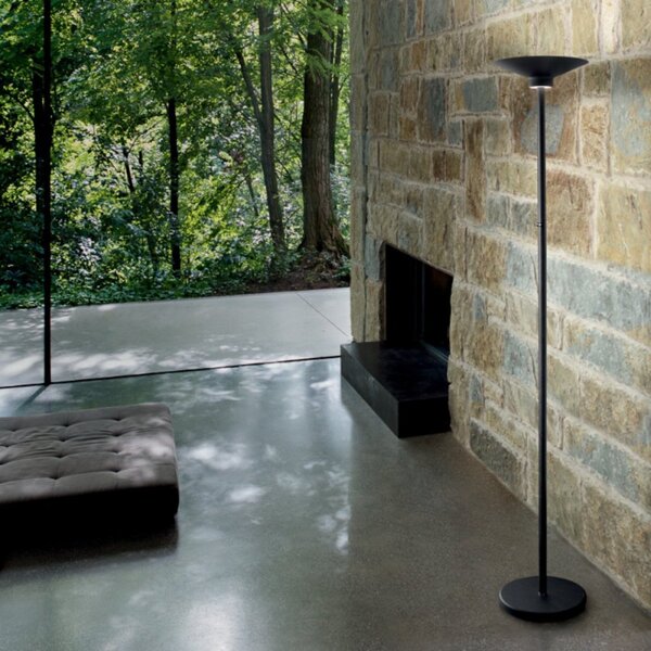Piantana moderna gea luce gpin10 led alluminio vetro dimmerabile - Gea Luce