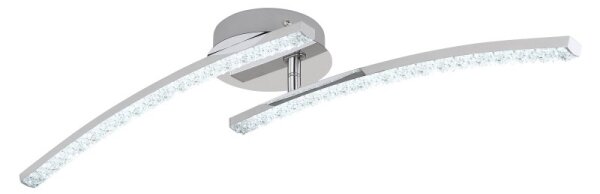Globo 67169-12IP - Lampadario LED da parete per bagno JULES 2xLED/6W/230V IP44