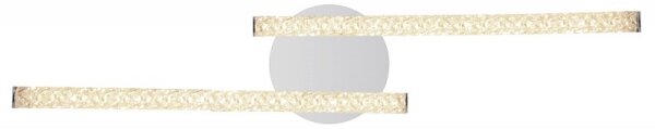 Globo 67169-12IP - Lampadario LED da parete per bagno JULES 2xLED/6W/230V IP44