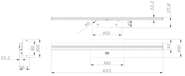 Globo 41499B - Applique a LED da bagno VIGGO LED/18W/230V IP44