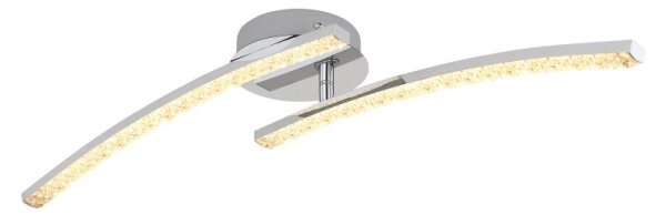Globo 67169-12IP - Lampadario LED da parete per bagno JULES 2xLED/6W/230V IP44