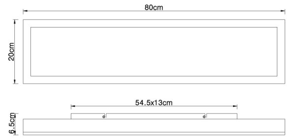 Globo 416080WD4 - Plafoniera LED DORO LED/24W/230V