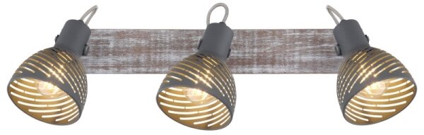 Globo 54661-3 - Faretto MORI 3xE27/40W/230V