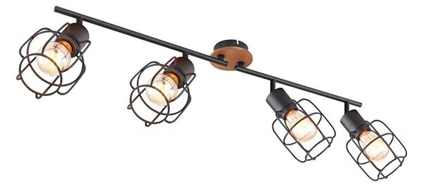 Globo 54037-4 - Faretto WILLA 4xE27/40W/230V