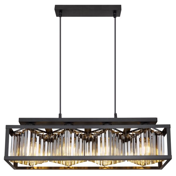Globo 15697-4H - Lampadario a cavo MATHILDE 4xE27/40W/230V