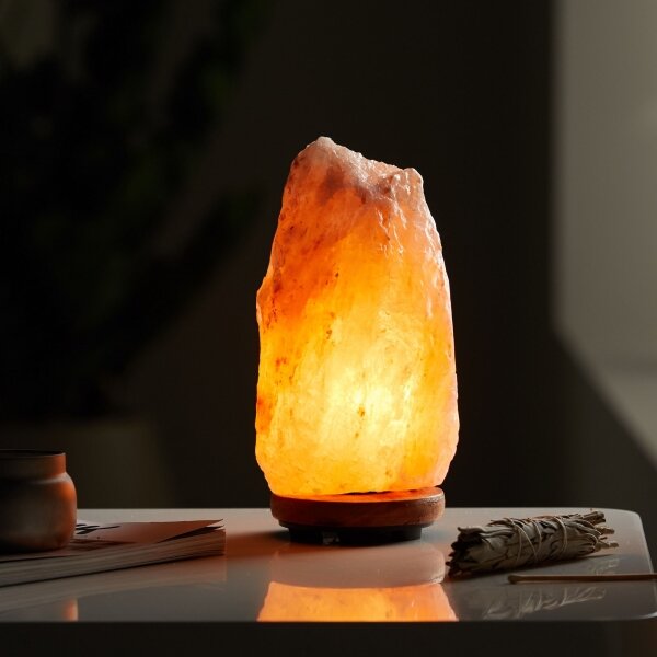 Globo 28300B - Lampada di sale STONE 1xE14/15W/230V
