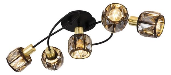 Globo 54357-5B - Lampadario a plafone INDIANA 5xE14/40W/230V