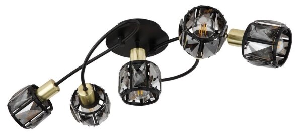 Globo 54357-5B - Lampadario a plafone INDIANA 5xE14/40W/230V