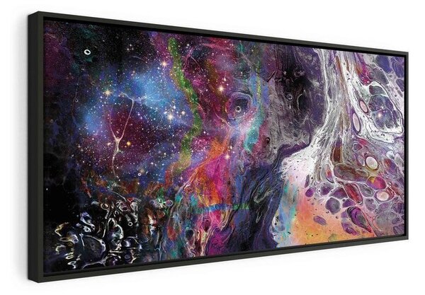 Quadro Colourful Galaxy (1 Part) Wide