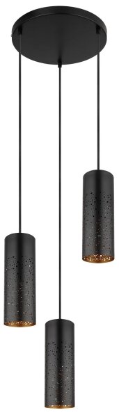 Globo 21005-3H - Lampadario a sospensione con filo CROCKY 3xE27/40W/230V
