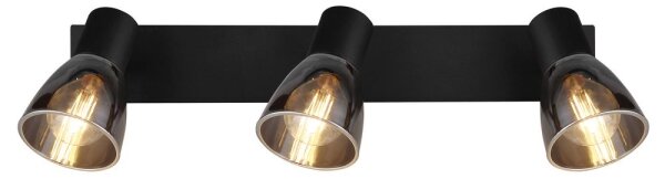 Globo 54307-3 - Luce Spot CLAUDE 3xE14/40W/230V nero