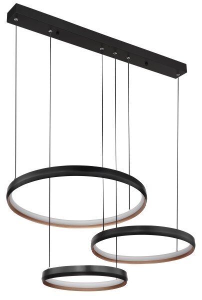 Globo 67193-55H- Lampadario a sospensione con filo LED dimmerabile HALLI LED/55W/230V 2700-6500K+RC