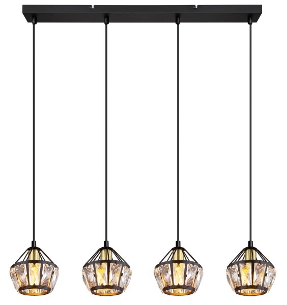 Globo 54359-4H - Lampadario a sospensione con filo LOIS 4xE14/40W/230V