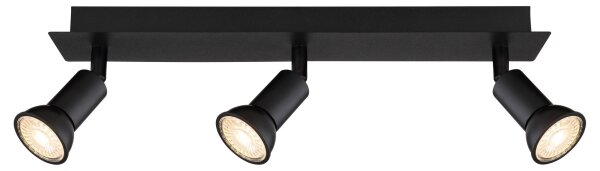 Globo 57998-3 - Faretto DREW 3xGU10/35W/230V nero