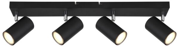 Globo 57911-4B - Faretto ROBBY 4xGU10/35W/230V nero