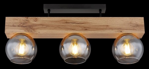 Globo 15656-3D - Plafoniera MOITAS 3xE27/40W/230V