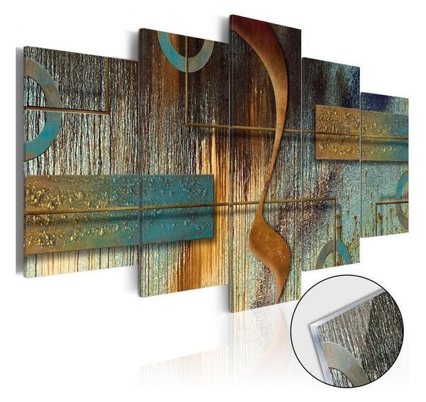 Quadri su vetro acrilico Exotic Note [Glass]