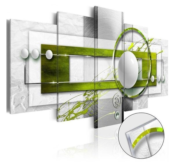 Quadri su vetro acrilico Green Energy [Glass]