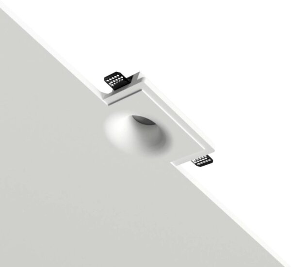 Faretto incasso lampadari bartalini ortsa fp8 gu10 led gesso verniciabile - Lampadari Bartalini Gesso
