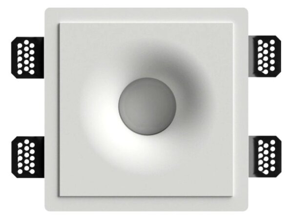 Faretto incasso lampadari bartalini ortsa fp8 gu10 led gesso verniciabile - Lampadari Bartalini Gesso