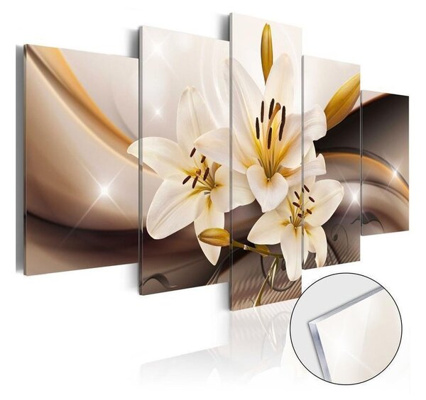 Quadri su vetro acrilico Shiny Lily [Glass]