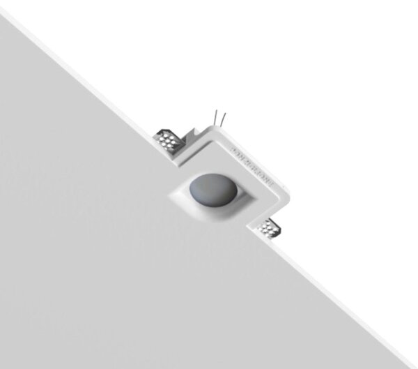 Faretto incasso lampadari bartalini olatep fp5 gu10 led gesso verniciabile - Lampadari Bartalini Gesso