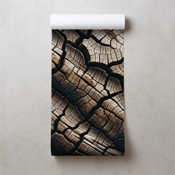 Carta da parati – Texture naturale del legno