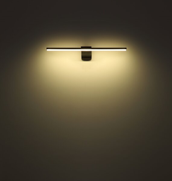 Globo 41925S - Illuminazione a LED per specchi da bagno PEPE LED/10W/230V IP44 nero