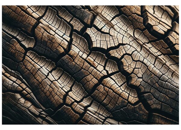 Carta da parati – Texture naturale del legno