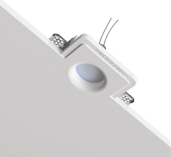 Faretto incasso lampadari bartalini noynac fp7 gu10 led gesso verniciabile - Lampadari Bartalini Gesso