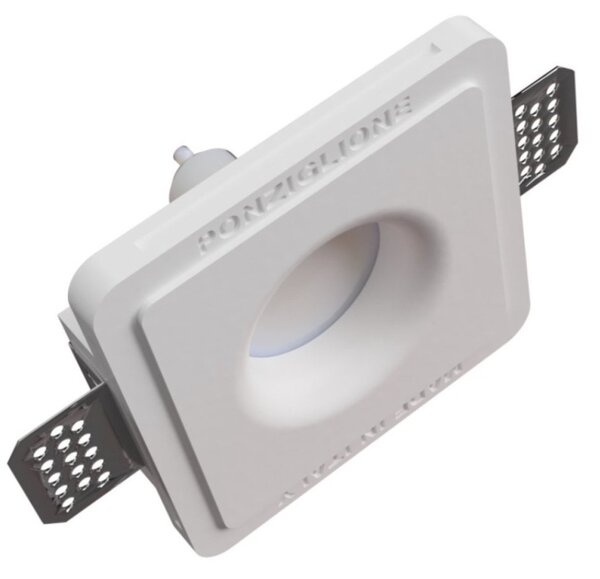 Faretto incasso lampadari bartalini noynac fp7 gu10 led gesso verniciabile - Lampadari Bartalini Gesso