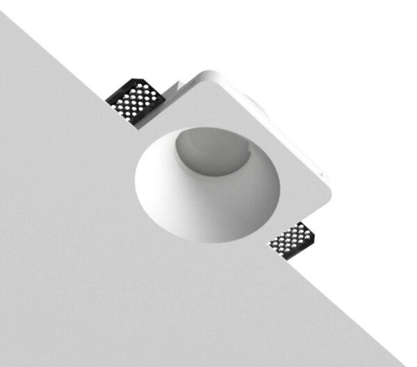 Faretto incasso lampadari bartalini retarc 060 gu10 led gesso verniciabile - Lampadari Bartalini Gesso