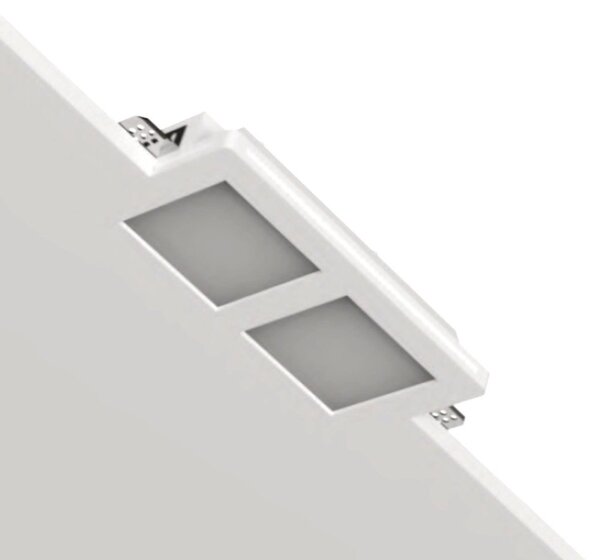 Faretto incasso lampadari bartalini asor d slim c13d gu10 led gesso plexiglas verniciabile - Lampadari Bartalini Gesso
