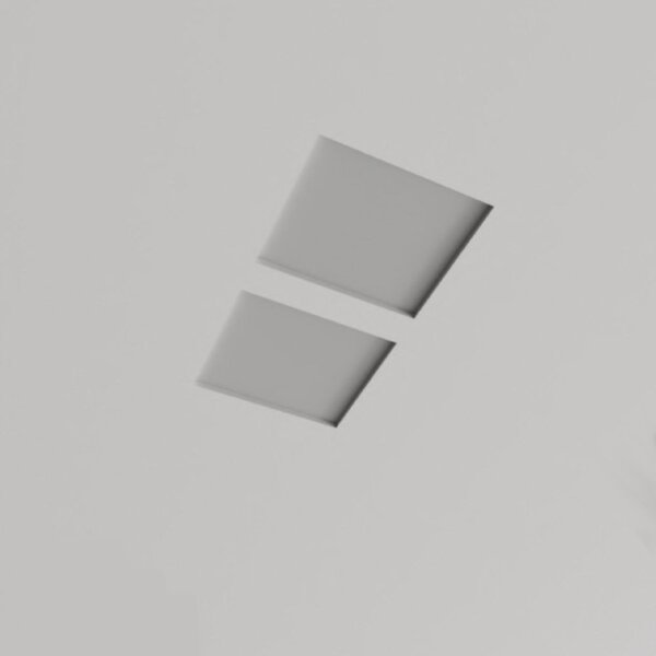 Faretto incasso lampadari bartalini asor d slim c13d gu10 led gesso plexiglas verniciabile - Lampadari Bartalini Gesso