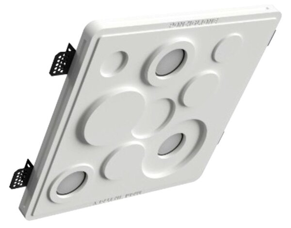 Faretto incasso lampadari bartalini enotswolley fp46 gu10 led gesso verniciabile - Lampadari Bartalini Gesso