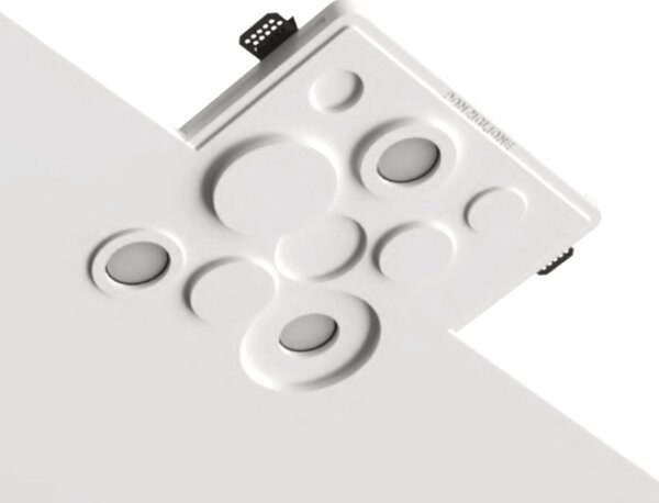 Faretto incasso lampadari bartalini enotswolley fp46 gu10 led gesso verniciabile - Lampadari Bartalini Gesso