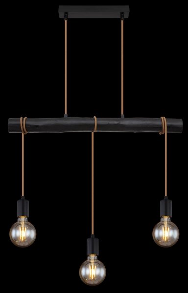 Globo 15539-3HB - Lampadario a sospensione con filo GREGOR 3xE27/60W/230V