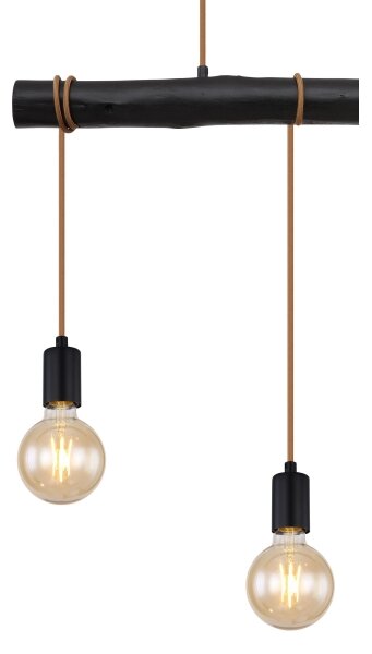 Globo 15539-3HB - Lampadario a sospensione con filo GREGOR 3xE27/60W/230V
