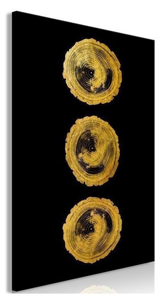 Quadro - Golden Knots (1 Part) Vertical