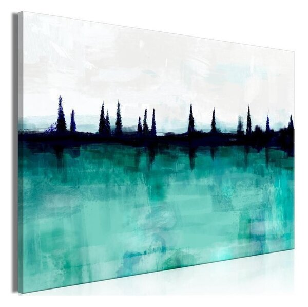 Quadro - Mountain Lake (1 Part) Wide