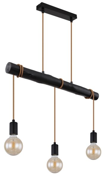 Globo 15539-3HB - Lampadario a sospensione con filo GREGOR 3xE27/60W/230V