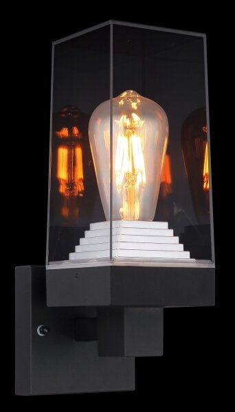 Globo 31370 - Lampada da parete esterna GABBA 1xE27/40W/230V IP44