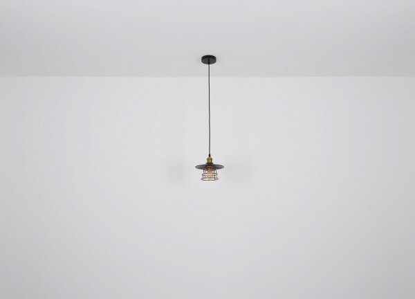 Globo 15086BH1 - Lampadario a sospensione con filo VIEJO 1xE27/60W/230V