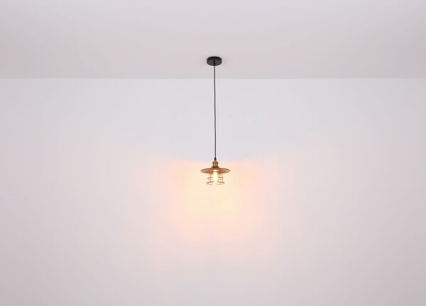 Globo 15086BH1 - Lampadario a sospensione con filo VIEJO 1xE27/60W/230V