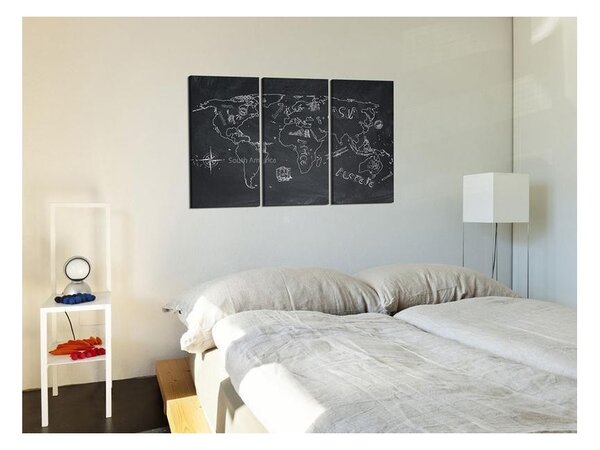 Quadro di sughero - Travel broadens the mind (triptych)
